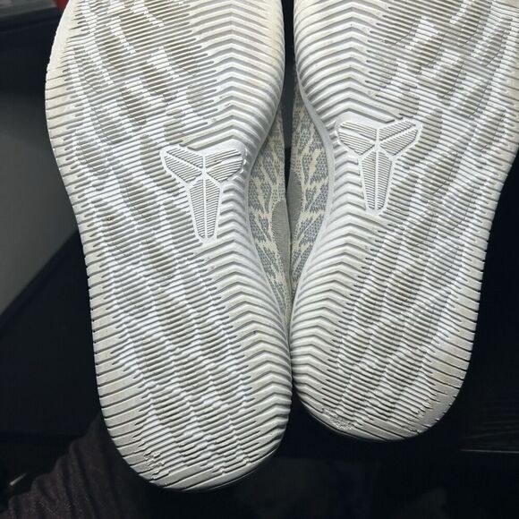 Nike Mamba Rage Pure Platinum White 908972-100 Kobe Sneakers Men's Size US 8 - Picture 10 of 11